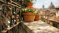 Perché si mettono vecchie chiavi sul balcone e se funzionano davvero contro i piccioni