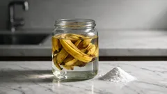 Bucce di banana e bicarbonato: il trucco naturale per deodorare la cucina senza profumi chimici