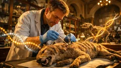 RNA antico del tilacino: la scoperta che cambia lo studio degli animali estinti