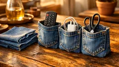 Jeans strappati da non buttare: 3 modi furbi per riusarli in casa senza cucire