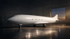 Phantom 3500, il jet senza finestrini: come funziona la cabina con schermi 4K