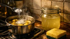 Scorza di limone e bicarbonato: il detergente fai da te che sgrassa e profuma la cucina