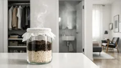 Il trucco del barattolo con riso e caffè: come togliere odore di chiuso da armadi e scarpiere