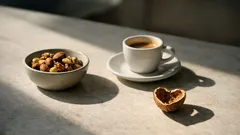 Noci e cuore: la porzione giusta (30 g) per uno spuntino che aiuta davvero