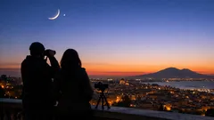 Congiunzione Luna e Saturno il 23 gennaio 2026: a che ora vederla dall’Italia