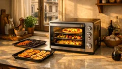 Forno smart HDC con air fryer: il multifunzione salvaspazio che semplifica la cucina