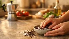 Scrub mani con sale e caffè: come farlo bene e quando evitarlo