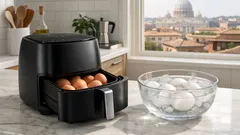 Uova sode in friggitrice ad aria: tempi e temperature per un risultato perfetto