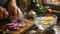 Come addolcire la cipolla cruda senza perderne la croccantezza