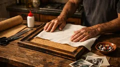 Come trasformare una cornice portafoto in una bacheca in sughero fai da te