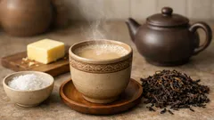Tè tibetano (po cha): cos’è e come prepararlo cremoso a casa