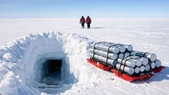 La cassaforte del clima in Antartide: come Ice Memory salva le carote di ghiaccio