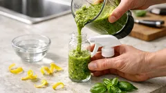 Bucce di limone e basilico: il trucco naturale per deodorare e sgrassare la cucina